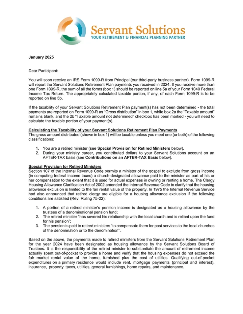 Form 1099-R Tax Filing Information