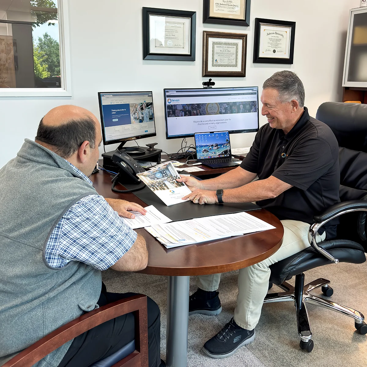 servant solutions president showing plan information