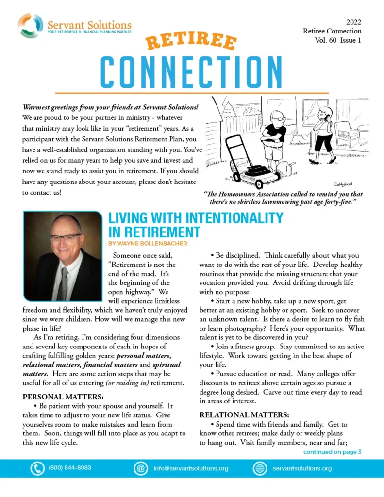 retiree connection