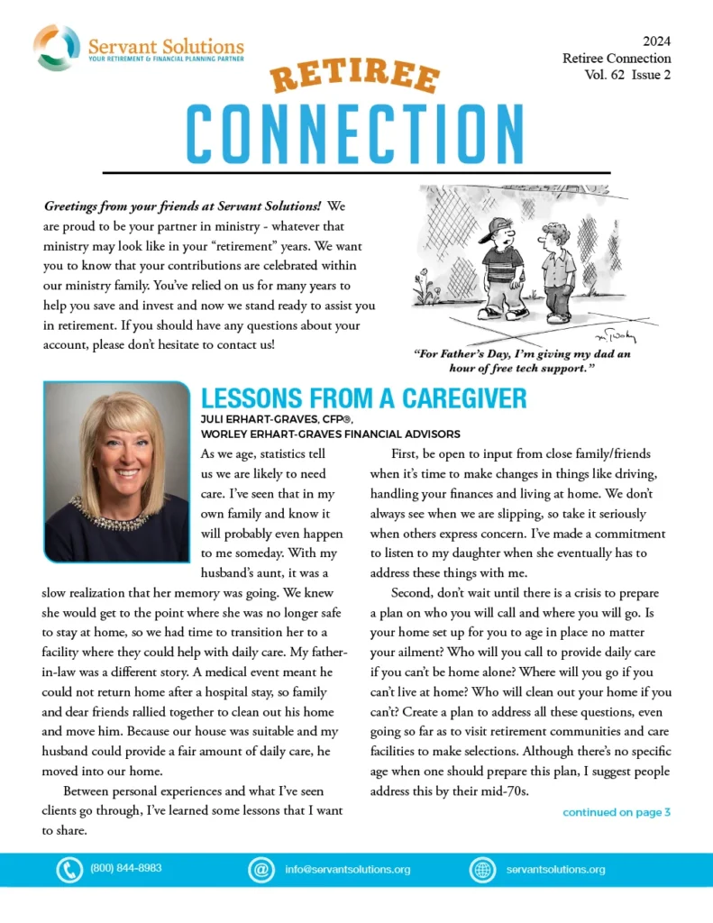 retiree connection