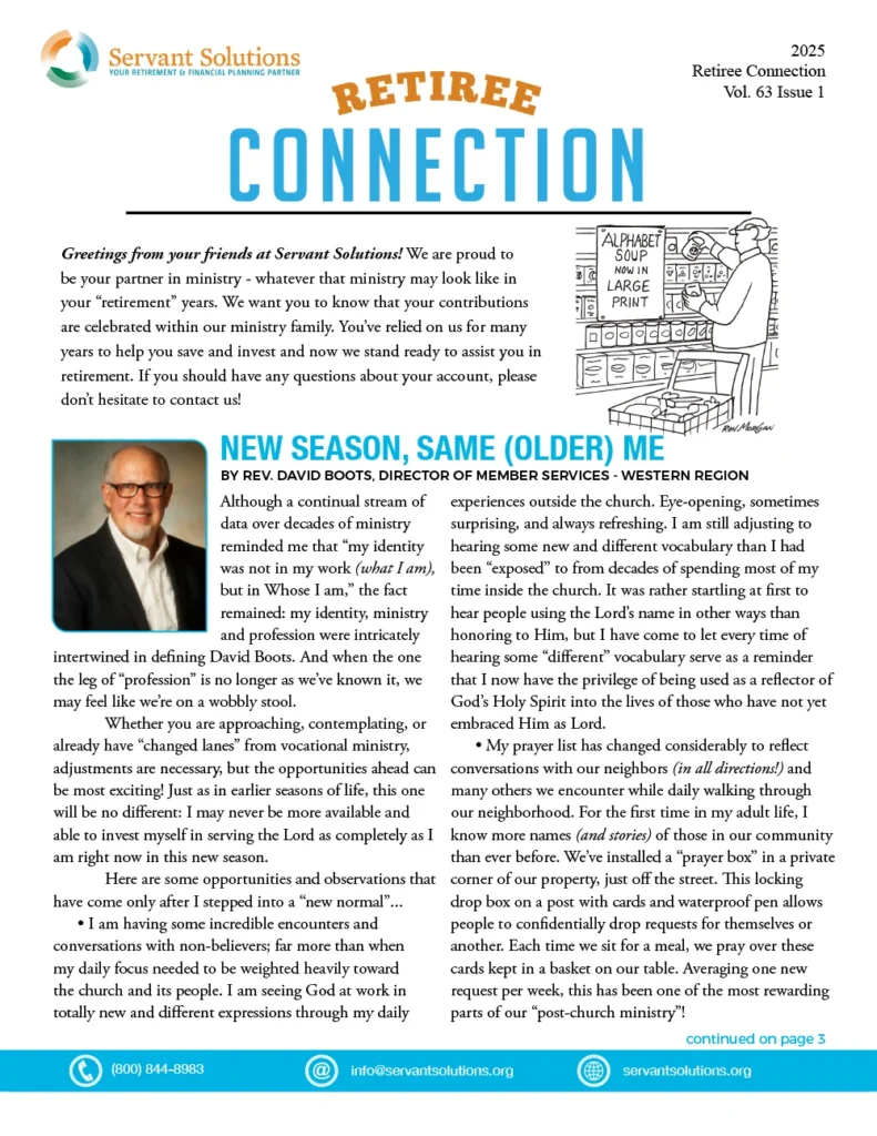 retiree connection