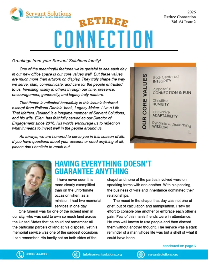 retiree connection