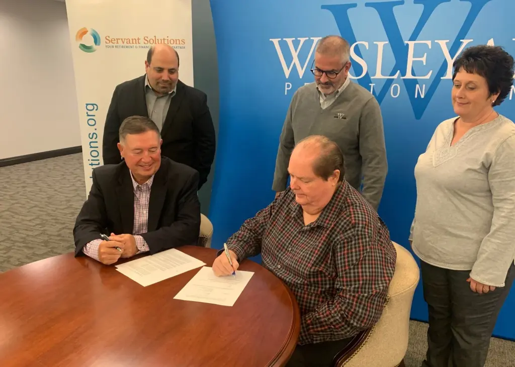 Servant Solutions and Wesleyan Pension Fund partnership